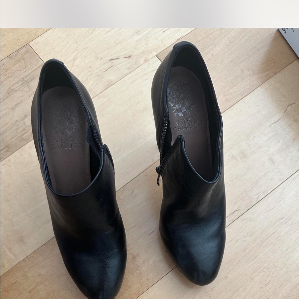 Vince Camuto Black Ankle Booties